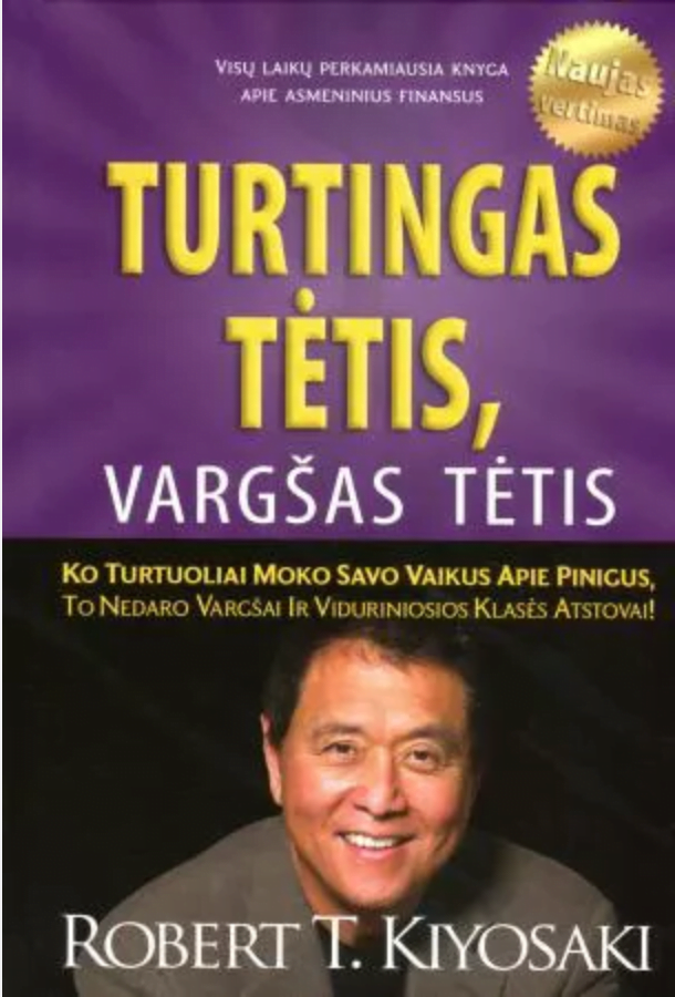 Turtingas tėtis, vargšas tėtis (Rich Dad Poor Dad) – Robert T. Kiyosaki